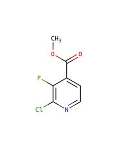 Astatech 2-CHLORO-3-FLUOROISONICOTINIC ACID METHYL ESTER; 5G; Purity 95%; MDL-MFCD04972402